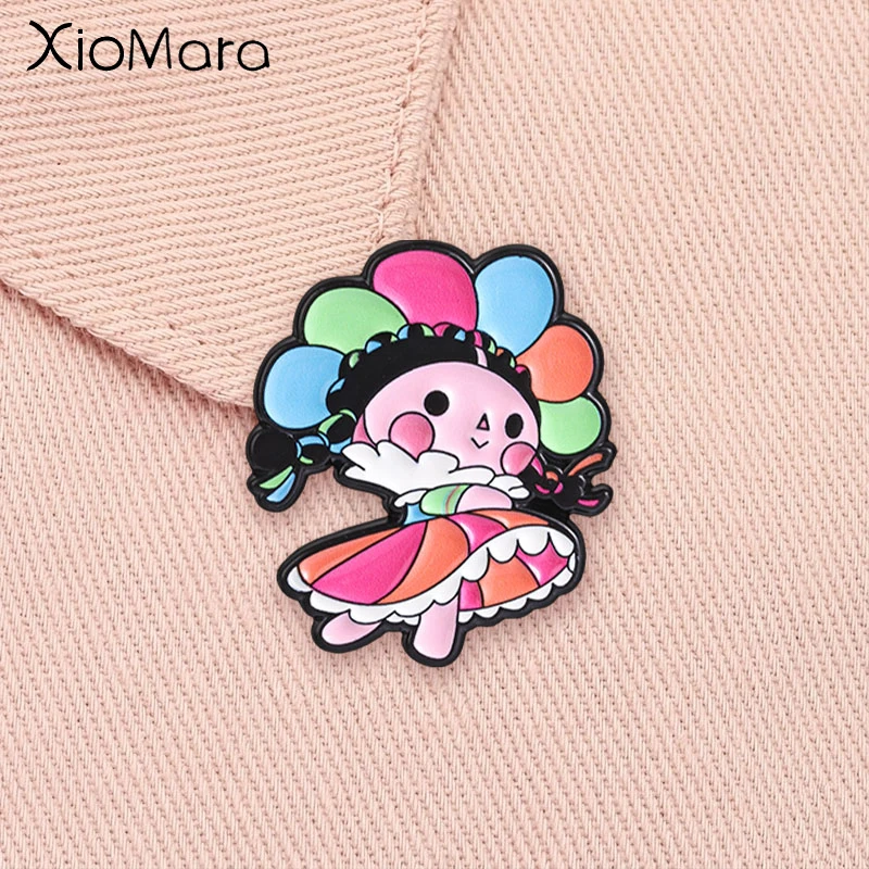 Thumb Up Crying Cat Enamel Pin Kawaii Humorous Animal Brooch Lapel Backpack Badge Funny Jewelry Gifts For Cat Lovers Friends