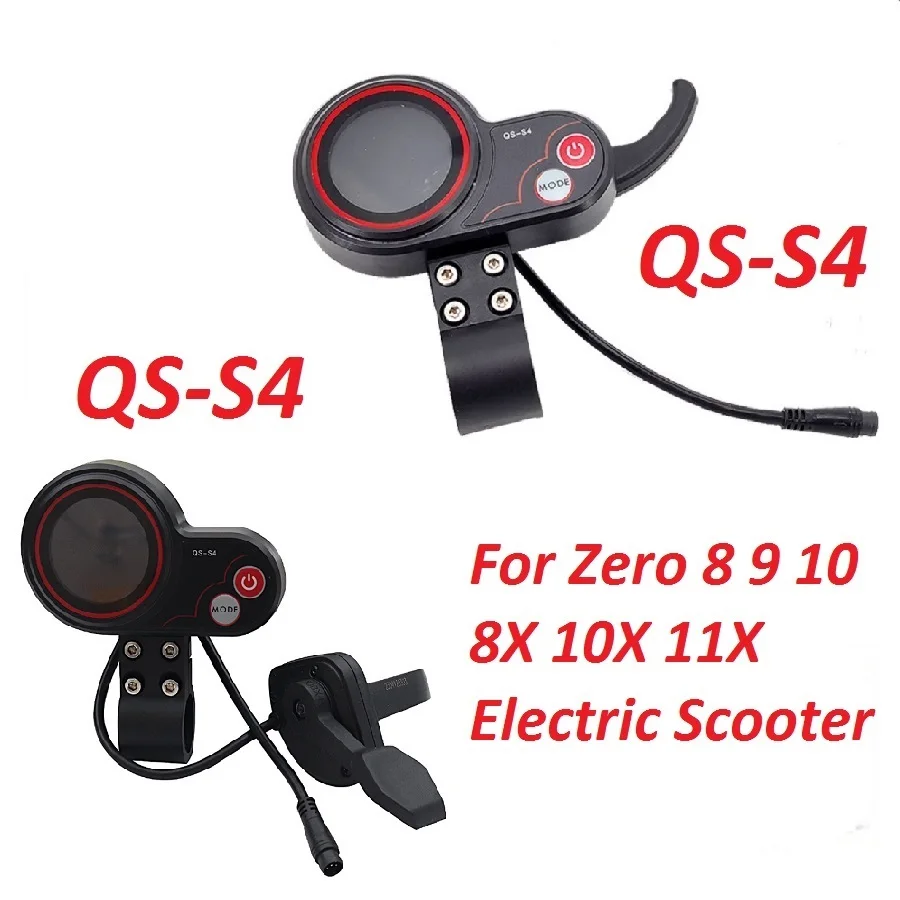 Electric Scooter Thumb Throttle, QS-S4 LCD Display Kit, Zero9, Zero8X, Zero10, Zero10X, 11X