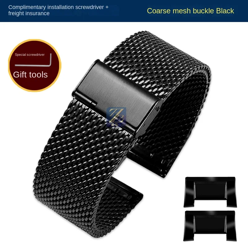Modified  Metal Solid stainless steel Watchband For G-SHOCK Casio third-generation Big Mud King GWG-B1000 strap resin adapter