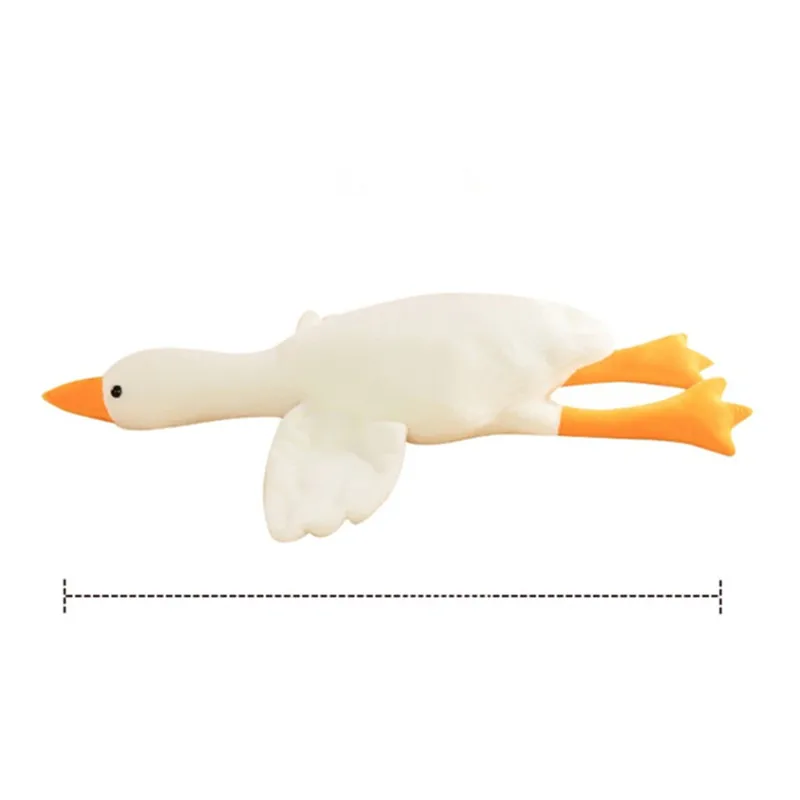 50/130CM Hot Goose Plush Stuffed Soft Duck Sleeping Pillow Sofa Cushion Kids Girlfriend Birthday Gift images - 6