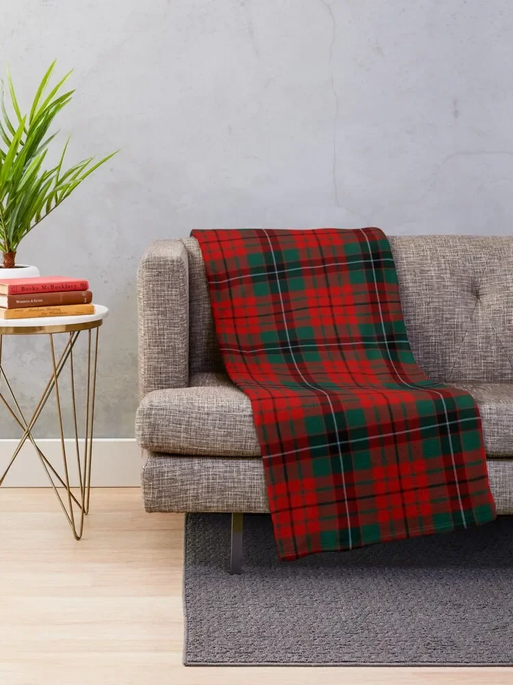 Clan Nicolson Tartan Throw Blanket Summer Polar for sofa Beautifuls Blankets