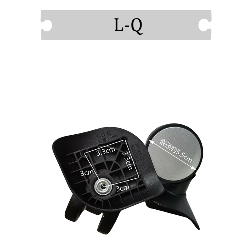 For Hongying L-Q Universal Wheel Replacement Suitcase Silent Smooth Shock Absorbing Durable Convenient Accessories Caster Wheel