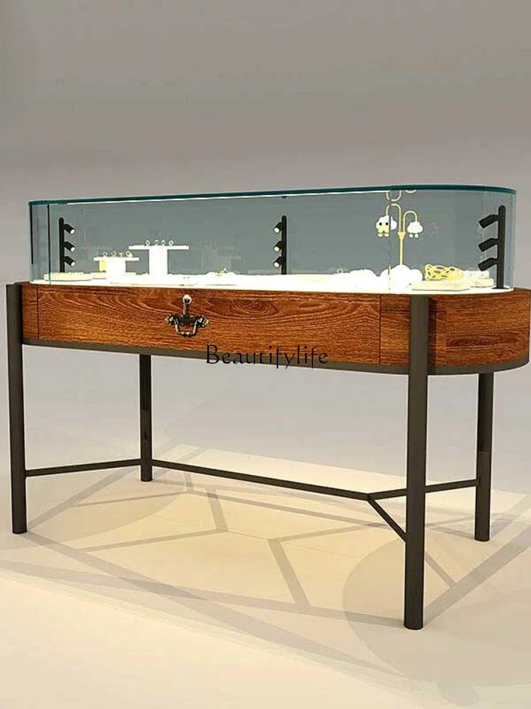 Glass Table Museum Antique Jewelry Store Clothing Exhibition Hall Display Cabinet
