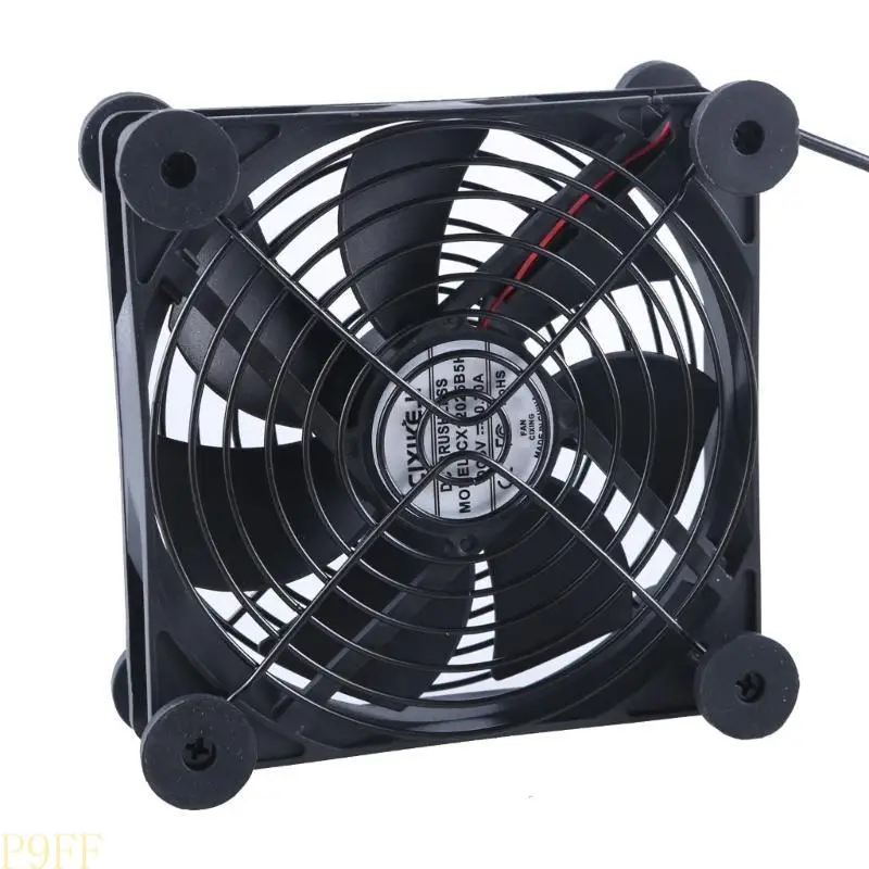 

USB Computer Fans Double 120mm 5V USB Fans 2000rpm 3 Adjustable Speed Fan Cooling Fan for Router Modem Receiver