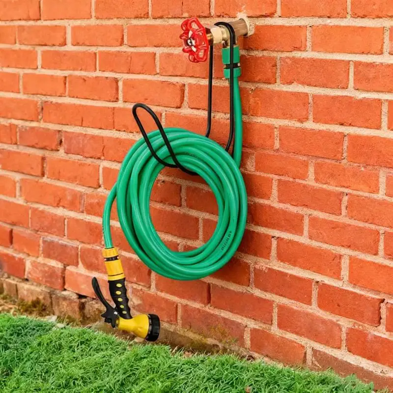 Household Wall Mount Tap Watering Hose Organizer Agriculture Water Pipe Reel Rack Convenient Storage Of Water Pipe Support