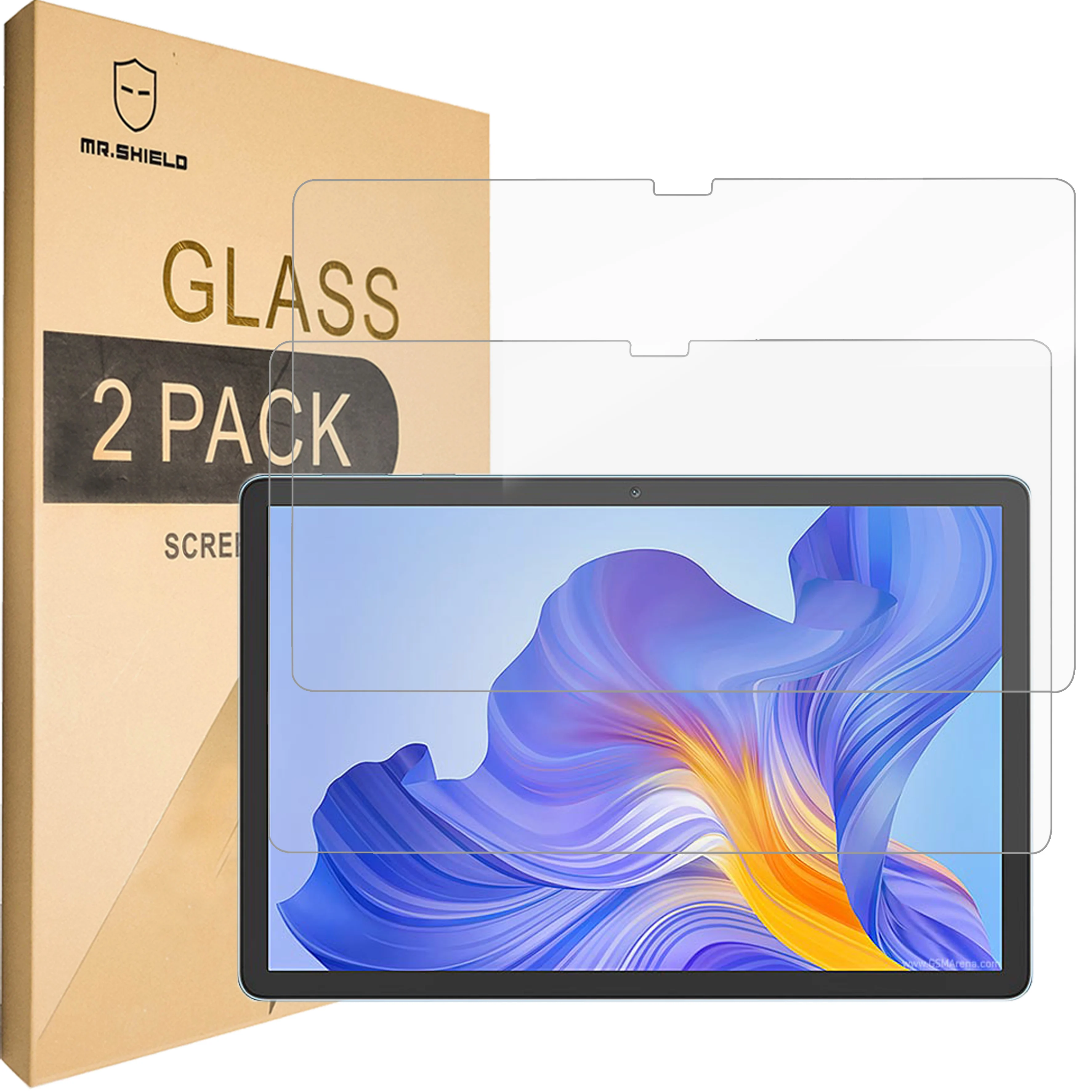 

Mr.Shield [2-Pack] Screen Protector For Honor Pad X8 / Honor X8 Lite Tablet 10.1 Inch [Tempered Glass] [9H Hardness]