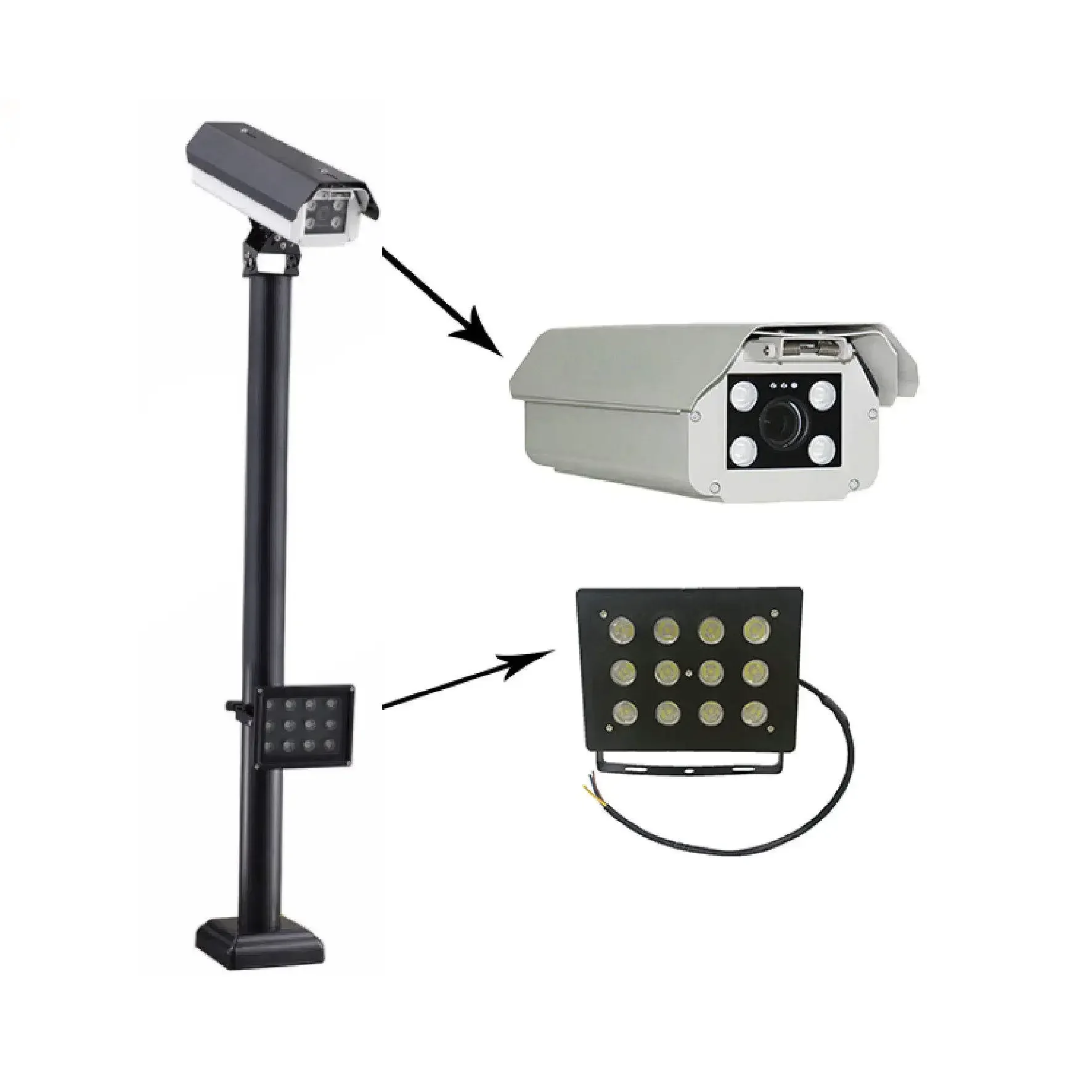 Camera Manufacturer 150km/h License Plate Reader Camera License Plate Recognition Road Capture Integrated IP Camera For Highway