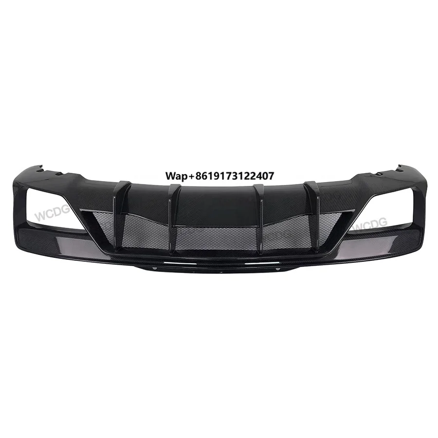 

Carbon Fiber A-D Style Rear Diffuser Fit for C8 Stingray Z51 E Ray Rear Bumper Lip Diffuser Spoiler Bodykit