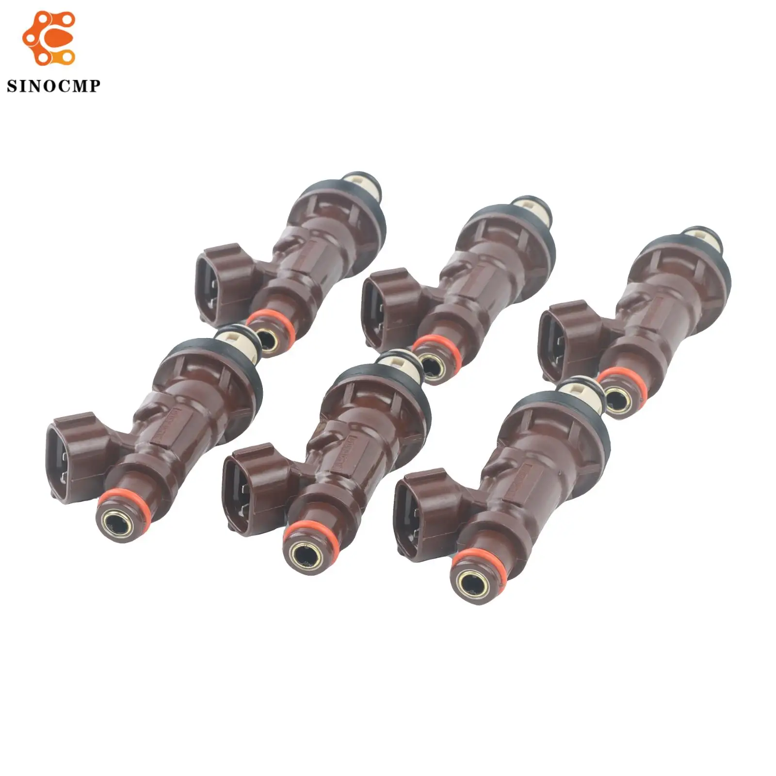 

6pcs New Automobile Fuel Injectors Nozzle 23250-62040 FJ585 Car Accessories For Toyota 99-02 4Runner 99-04 Tacoma Tundra 3.4L V6
