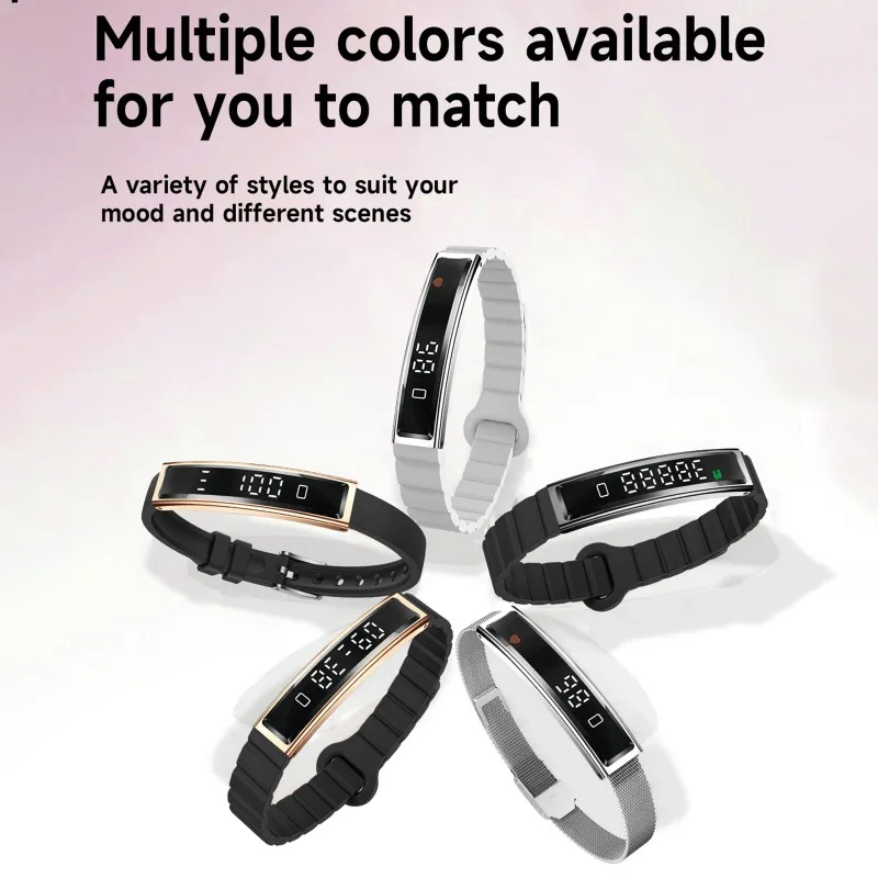 

Женский умный браслет, монитор сердечного ритма, фитнес-трекер, спортивный браслет, водонепроницаемые наручные часы, мужской смарт-браслет