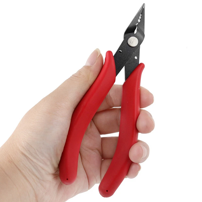 * Jewelry Crimping Pliers Tweezers Crimp Nose Pliers Jump Rings & Split Rings Double Rings Diy Accessories For Making Tips Tool
