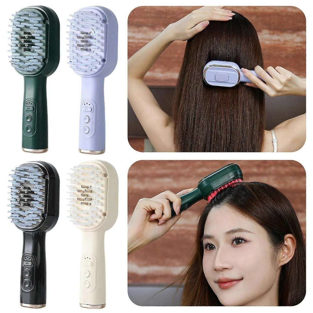 Red Light Scalp Applicator Comb Hygienic EMS Microcurrent Pulse Professional Liquid Guide Comb Washable Repeatable