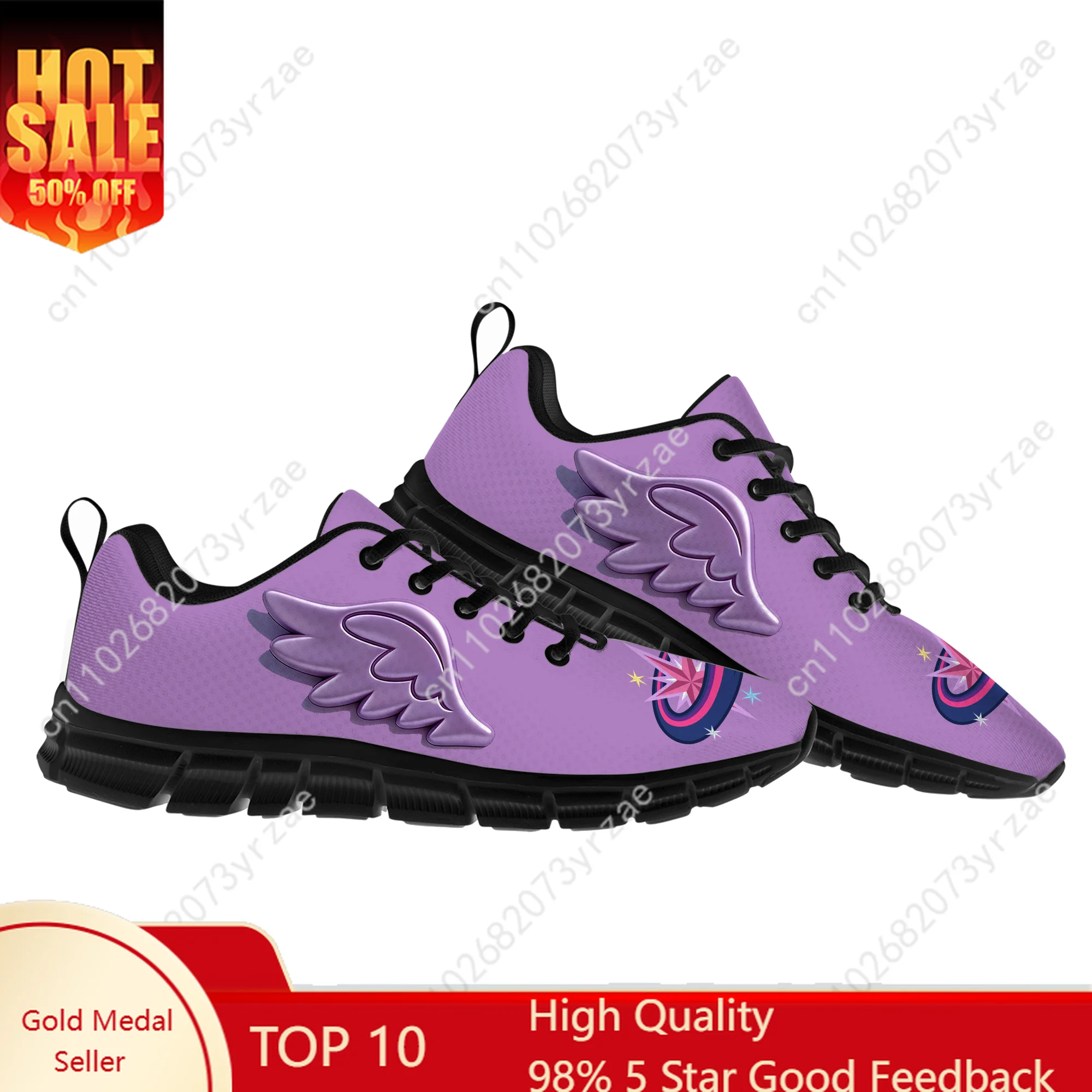 

Twilight Sparkle Shoes Man Woman Sneakers My Little Pony Friendship Is Magic Fashion Shoe Cosplay Footwear For Adults