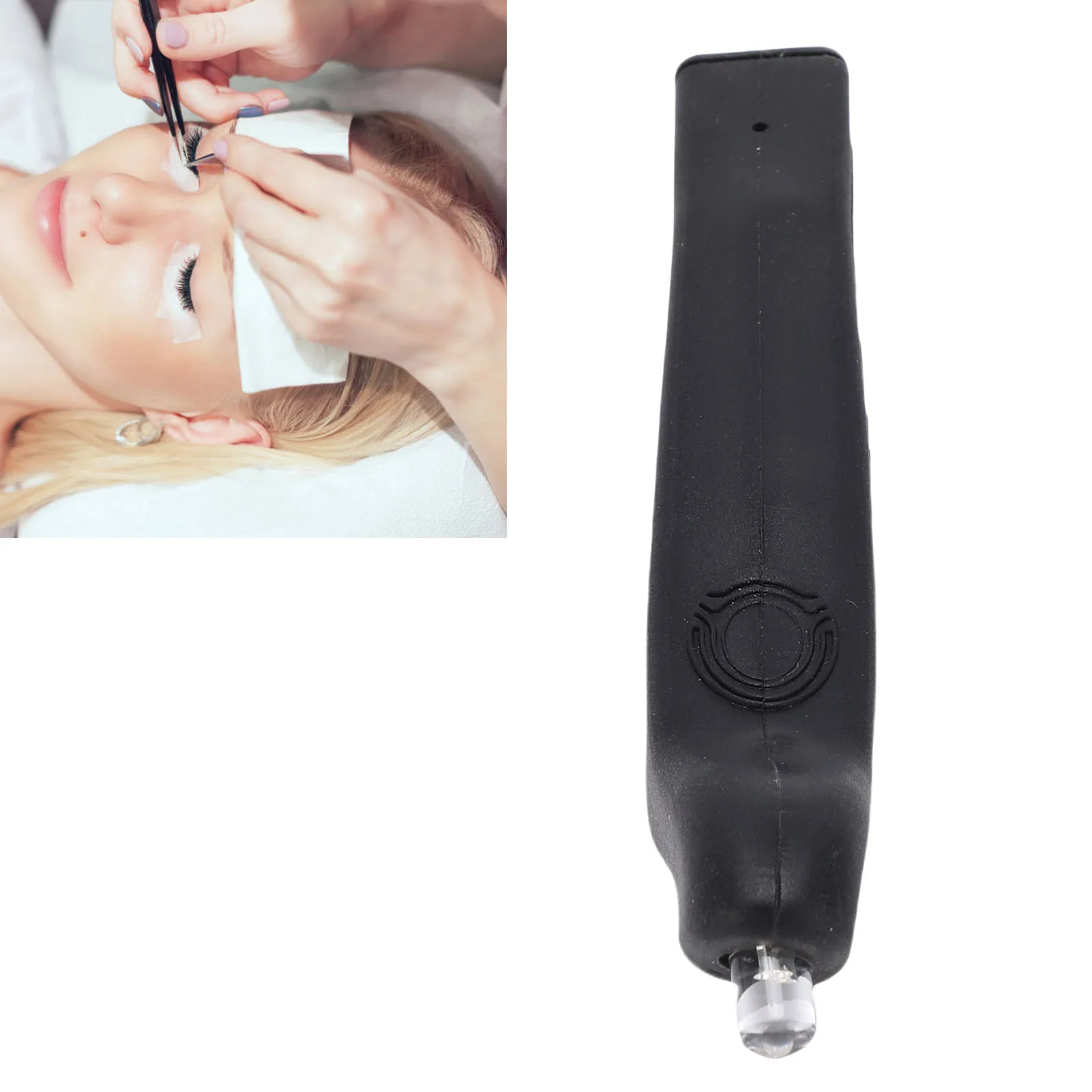 لاش الملقط مصباح سيليكون اللاسلكي جل صغير علاج سريع ضوء المحمولة المحمولة لاش تمديد مصباح لفن الأظافر