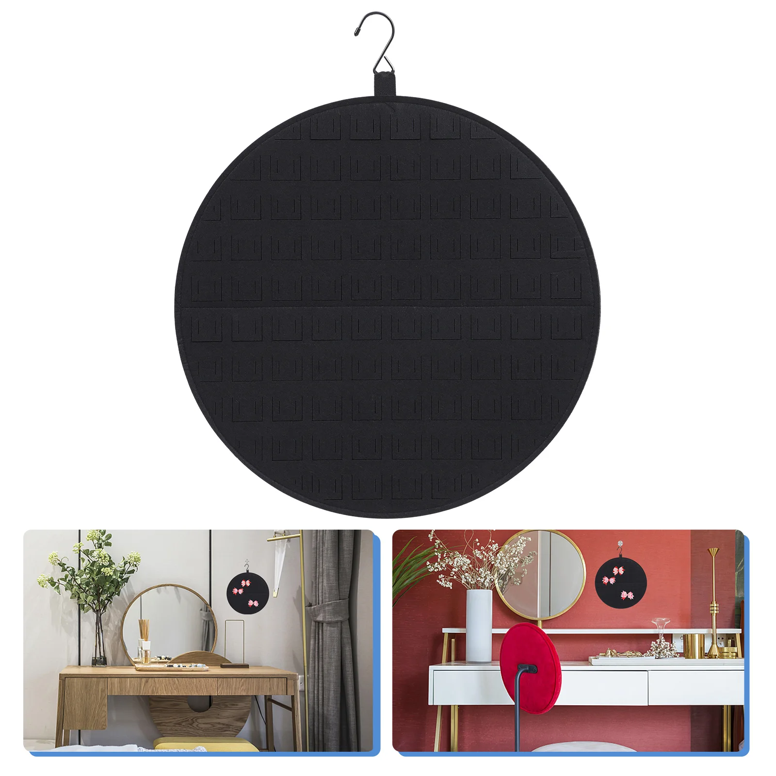 

Jewelry Storage Display Stand Jewellery Holder Rack Wall Hanger Show Felt Earring for Selling