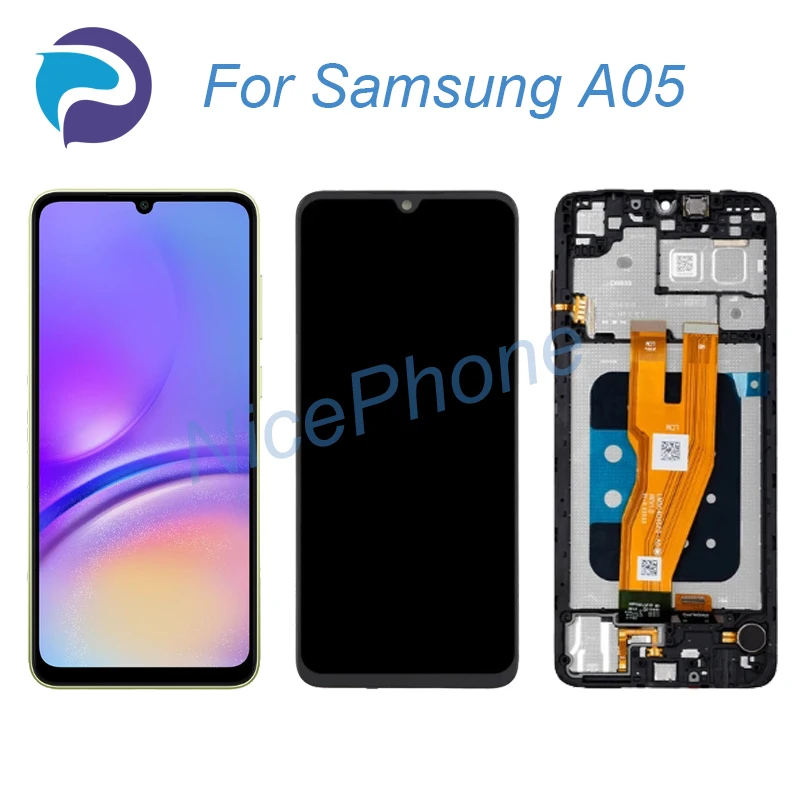 

For Samsung A05 LCD Screen + Touch Digitizer Display SM-A055F/M/DS A05 LCD Screen Display