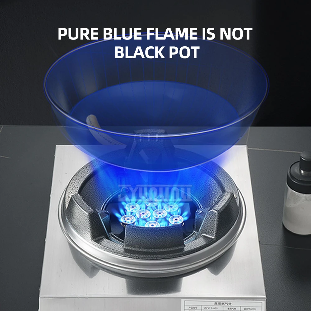 موقد نار مزدوج شرس موفر للطاقة Estufas موقد عالي الكفاءة Fogao A Gas De Cozinha