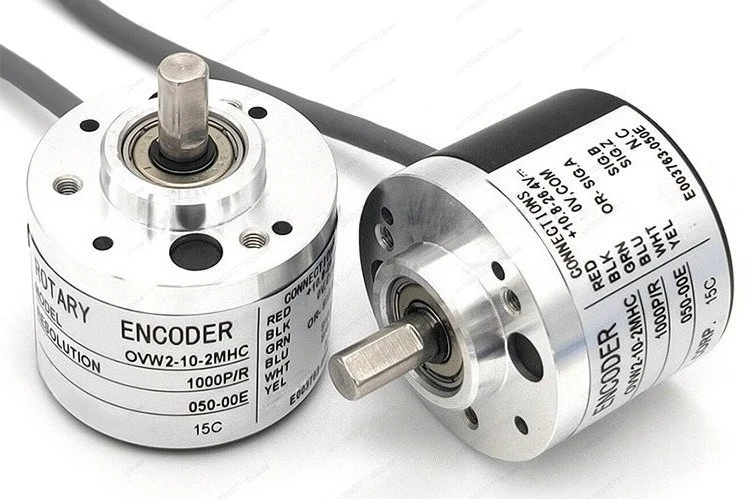 Original  Incremental Encoder OVW2-10-2MHC - 1000P/R Solid Shaft with NPN Open Collector Output, 12-24V DC