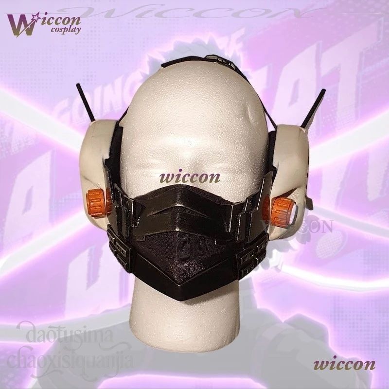 

OHYO Hitoshishi Manga Shinsoso Cosplay Boku Anime Hero Cool Handsome 3D Polylactic Acid Mask Props Accessories 코스프레 Half Mask