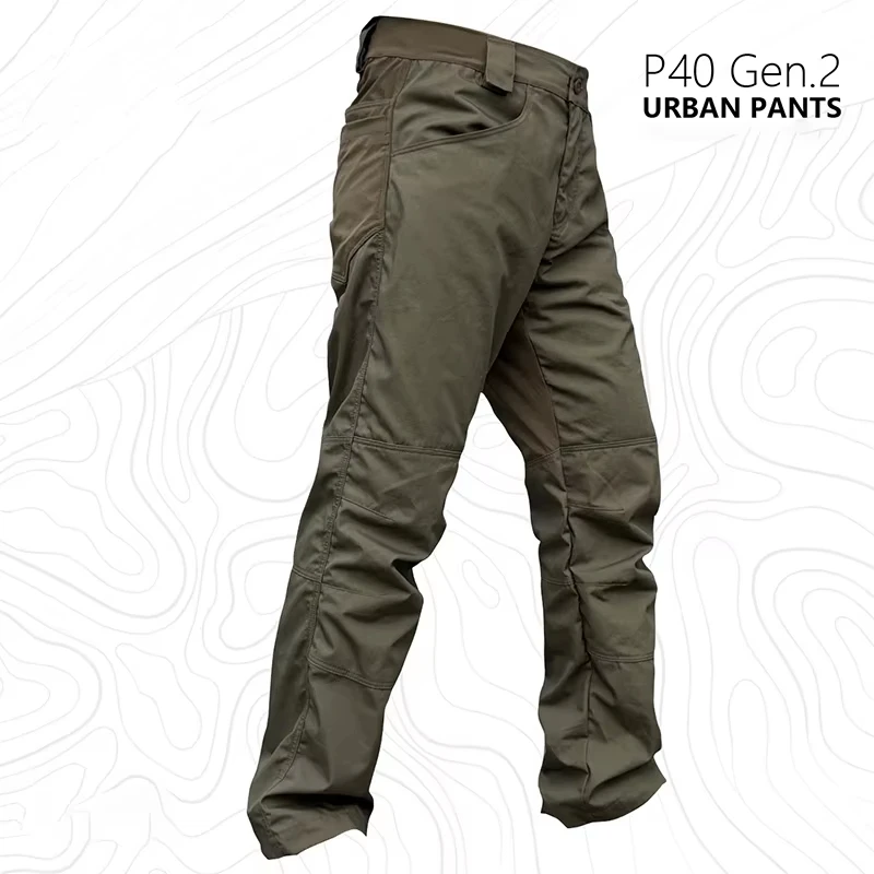 P40 Multi-pocket Work Pants - GEN.2 Men's Outdoor Sports Breathable Long Pants