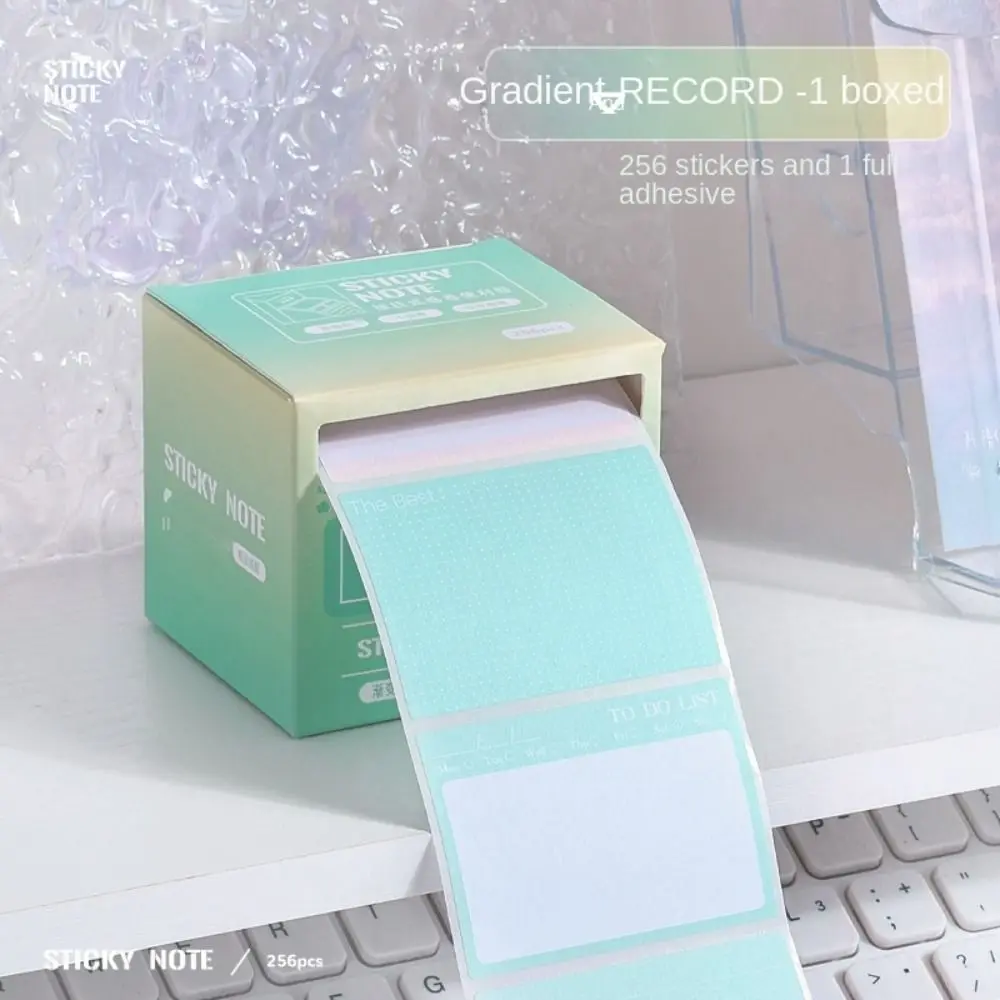 To Do List Drawer Self-Stick Notepads Journal Agenda Reading Notes Pull Out Roll Note Stickers Adhesive Labels Decorative