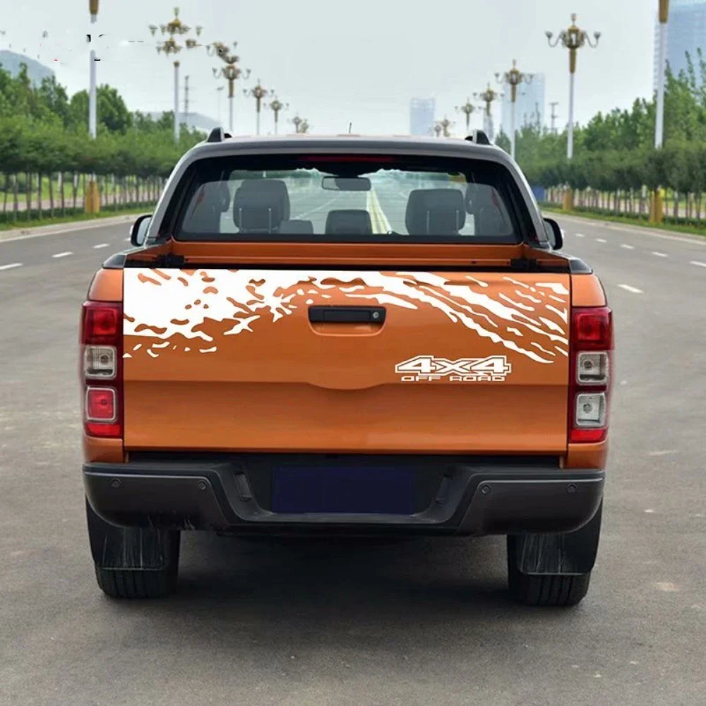 

Pickup Trunk Tailgate Stickers For Ford Ranger Car Decalds Truck Graphics Vinyl Custom Decor Cover Auto Styling DIY Accessories