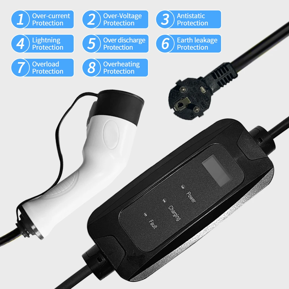 

HICI 22kw 44kw New Energy Vehicle Parts and Accessories Landing Double AC Mode3 Charging Pile Ev Charger