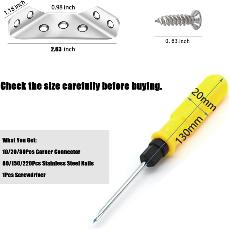 العالمي أثاث من الفولاذ المقاوم للصدأ موصل الزاوية العالمي خزانة زاوية صغيرة خزانة حائط 3-الوجهين دعامة زاوية