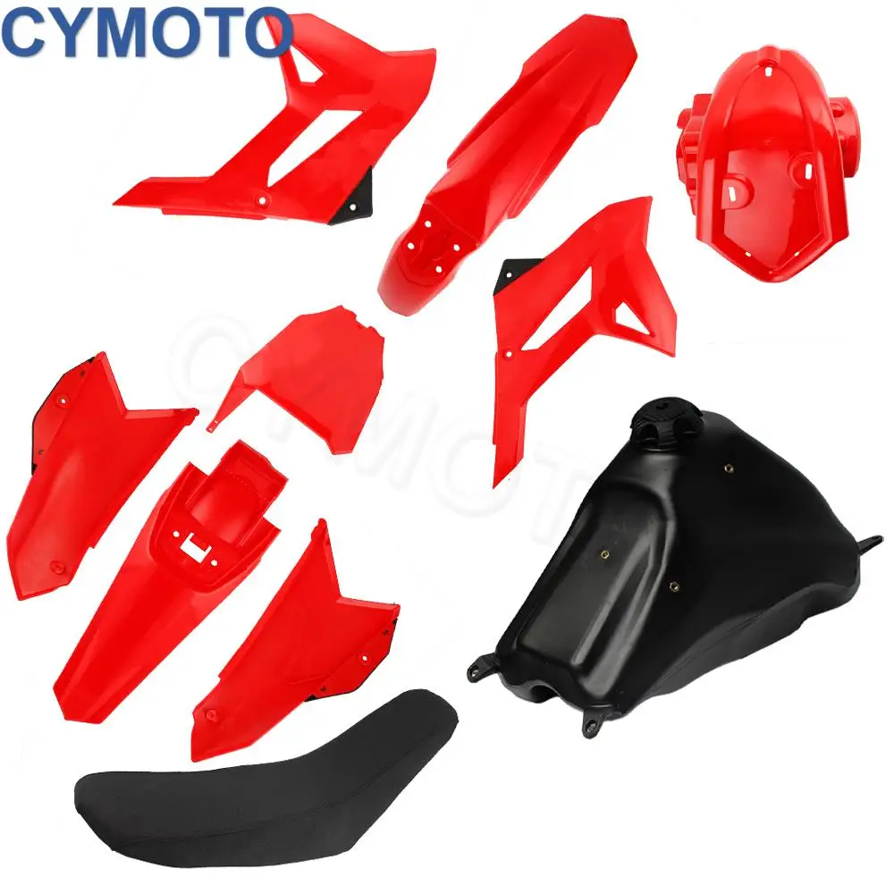 Full Body Plastics Fender for Honda CRF230F 2021 Off Road Motorcycle Kit High Quality Durable Set for Dirt Bike Riding
