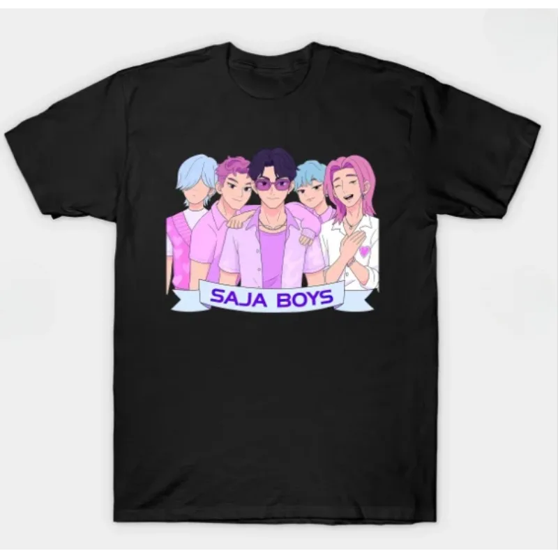 

KPop Demon Hunters Merch 2025 Tee Merch T-shirt Men Short Sleeve Funny Tee Unisex Tops