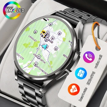 Do zegarka Samsung Galaxy Watch 6. Klasyczny Smartwatch Męski GPS Fitness sportowy Zdrowie damski Wodoodporny inteligentny zegarek Bluetooth 2024