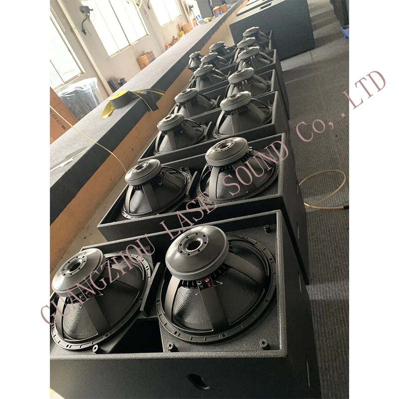 828 Dual 18 Inch Passive Subwoofer 1600W Wooden High Power Pro Audio Bass Speaker for Club Live Stage - view 3