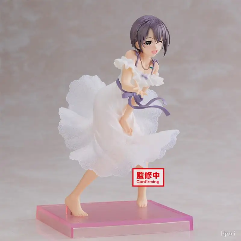 الأصلي بانداي بانبريستو The Idolm Ster سندريلا الفتيات العاطفية عدسة يوكي Okuura أنيمي عمل أرقام نموذج 14 سنتيمتر لطيف الشكل