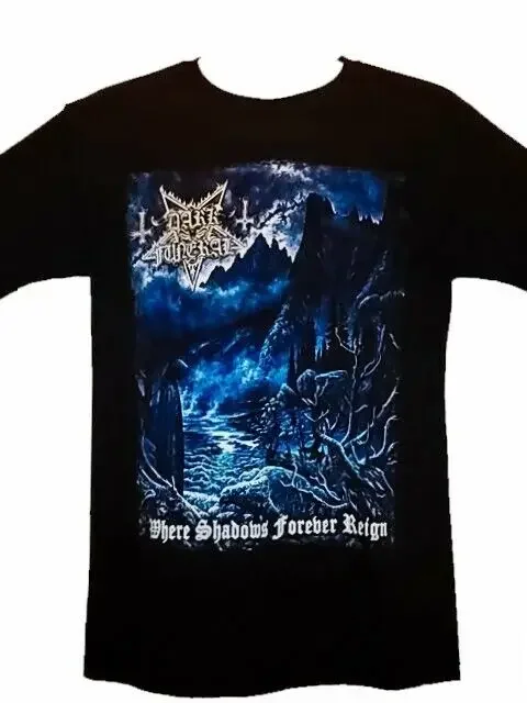 DARK FUNERAL - WHERE SHADOWS - NEW Band Merch Black T-shirt