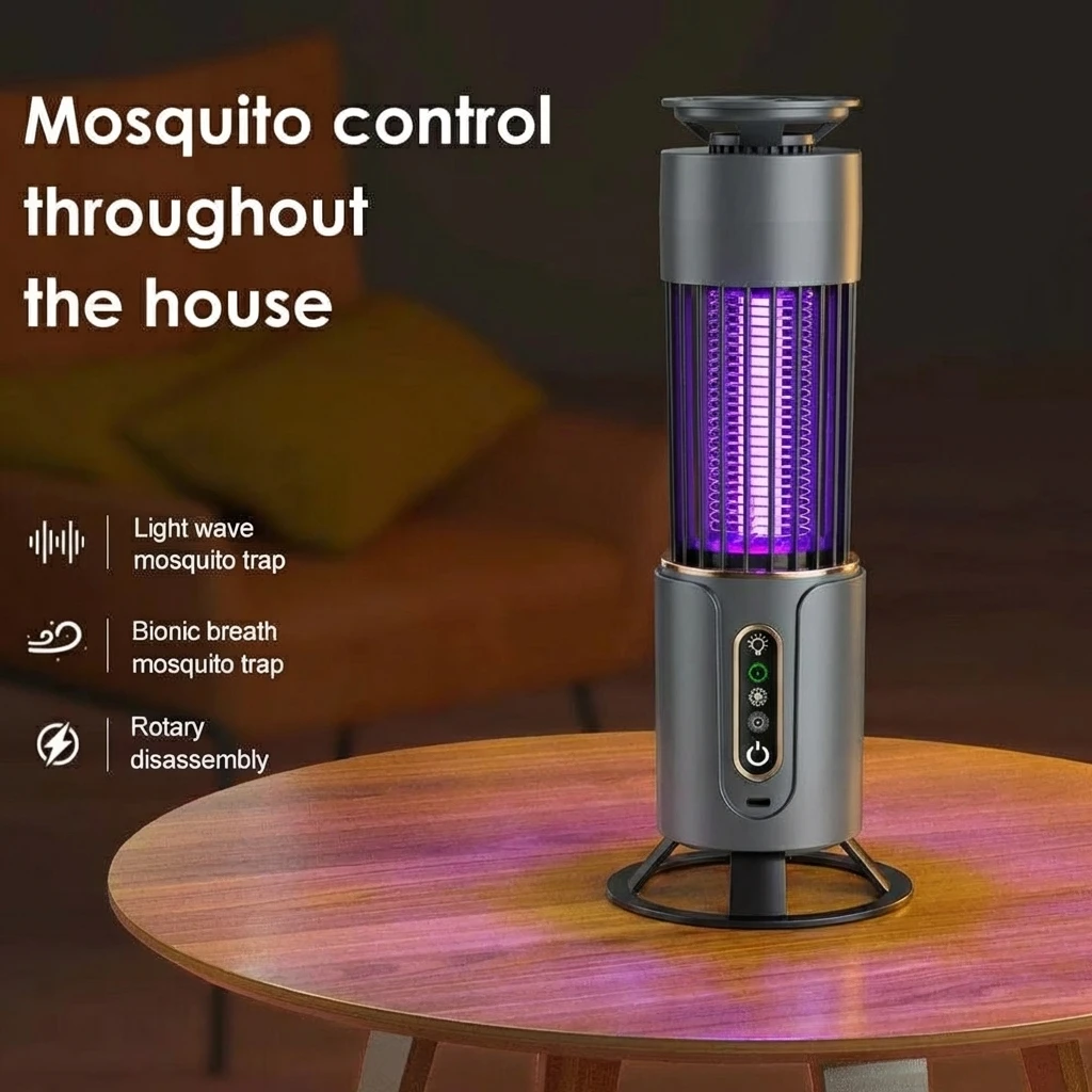 Electric Shock Mosquito Repellent Lamp USB Timed Mosquito Trap Camping Lamp Outdoor Electric Mosquito Swatter