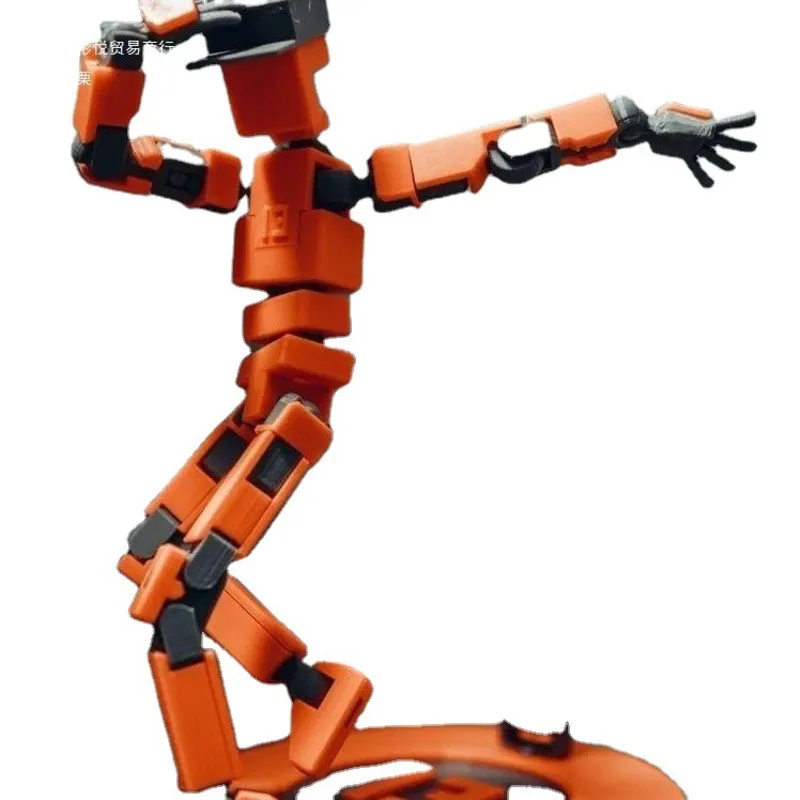 Figura de Robot móvil con múltiples articulaciones, maniquí impreso en 3D, juguete para aliviar el estrés y la ansiedad, juego para padres e hijos, regalos para niños