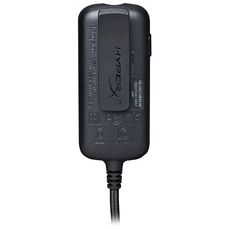 Placa de som USB Hyper X Amp 7.1 Som surround virtual Placa de som USB Controle remoto