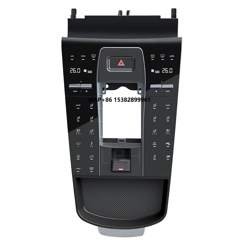 

Car Interior Center Console Saddle Fit for 2014-2021 Porsche Macan Retrofit Upgrade Full Touch LCD Panel Digital Control Board