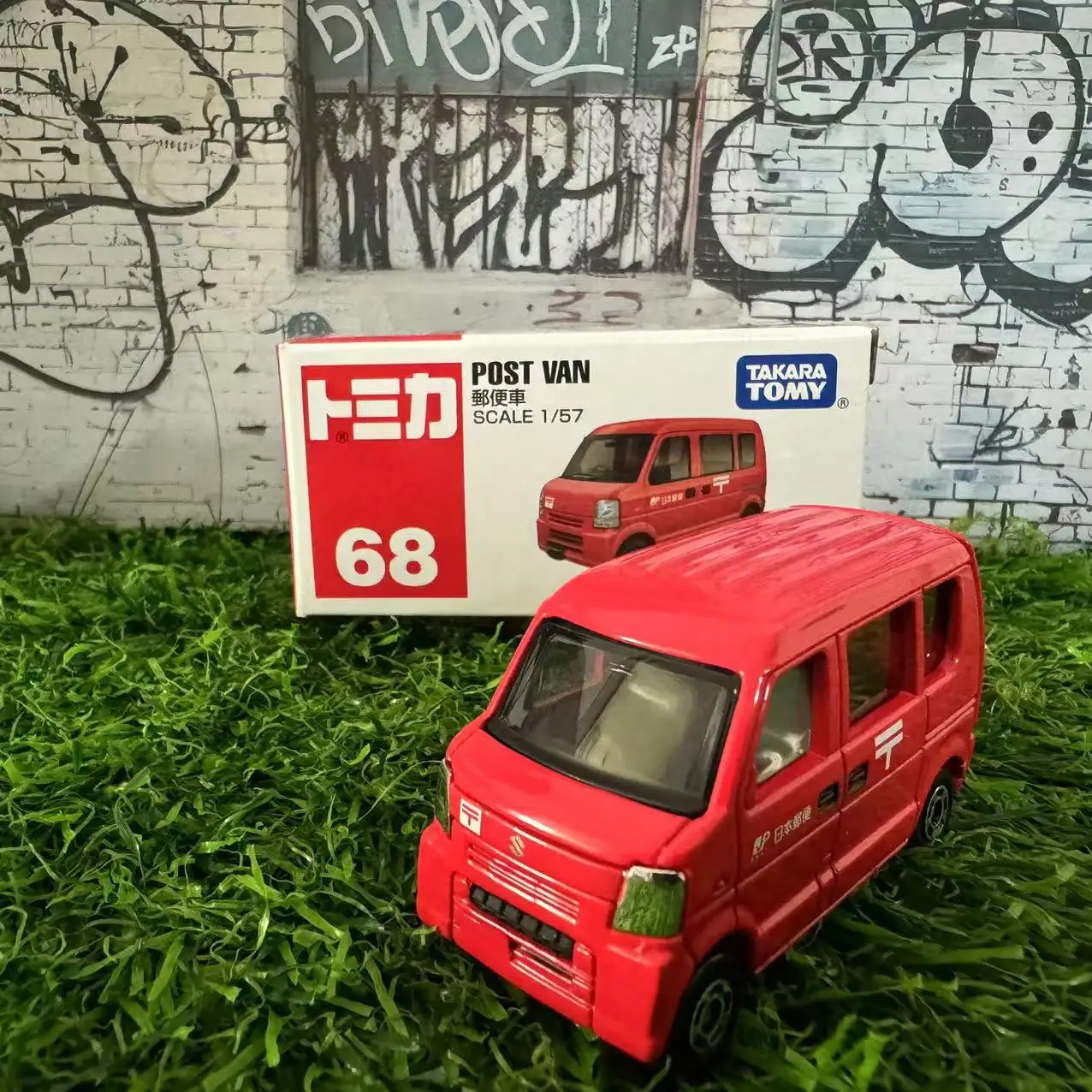 

Takara Tomy Tomica # 068 Post Van (Suzuki Every) Литая под давлением модель автомобиля из сплава, серия, детские подарки, игрушки для мальчиков