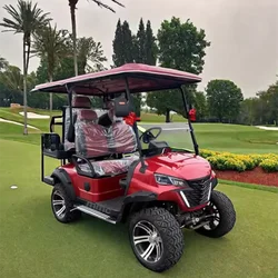 Veicolo elettrico del carrello del carrello di golf del fuoristrada del sistema di lihitum del passeggero dell'automobile di golf legale della via 4