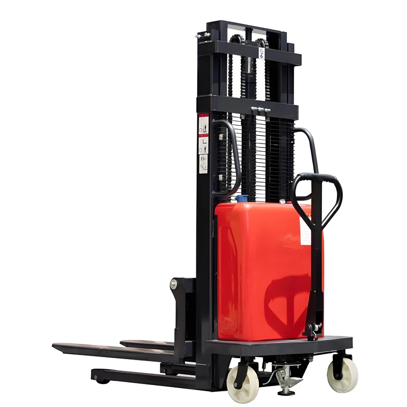 Customized Factory Directly Sale Hot Sale High Quality Semi Electric Stacker Electric High Lifter Semi Electric Pallet Stacker