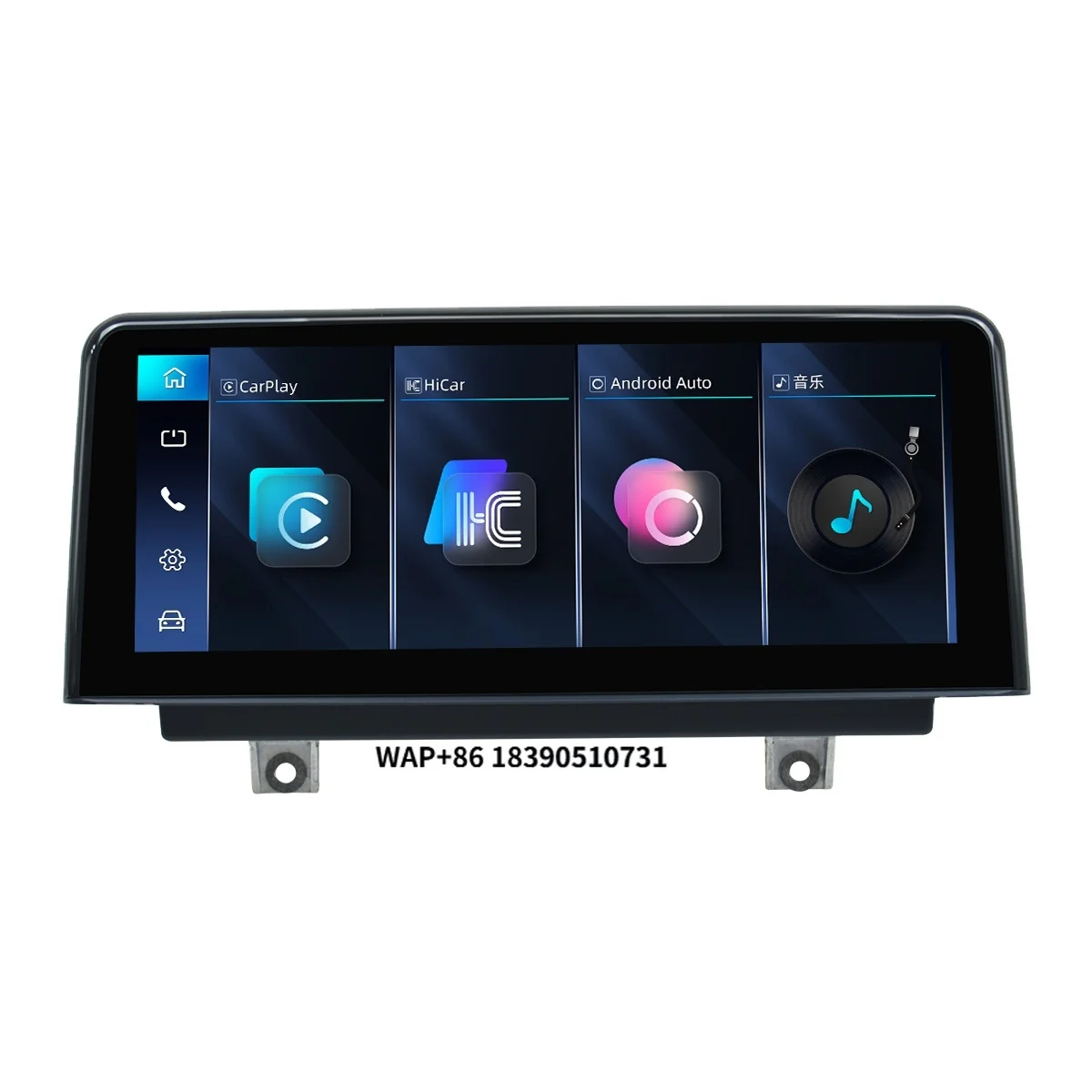 

10,25-дюймовый сенсорный экран для автомобиля с Android Auto и CarPlay на Linux-системе для BMW 1, 3, 4, 5, 7 серий, X1, X3, X4, X5, X6, мультимедийный плеер с двойной системой