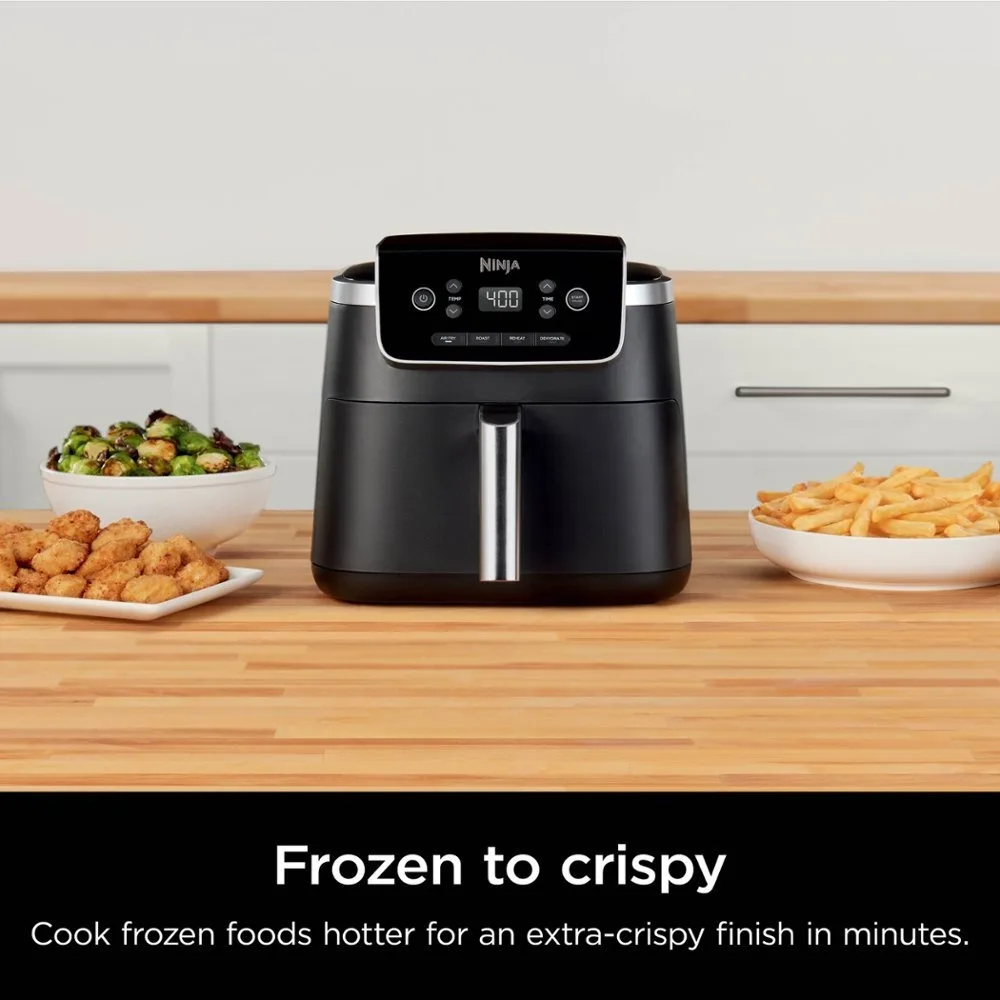 Air Fryer Pro 4-in-1 with 5 QT Capacity - Gray fritadeira eletrica air fryer  air fryer  freidora