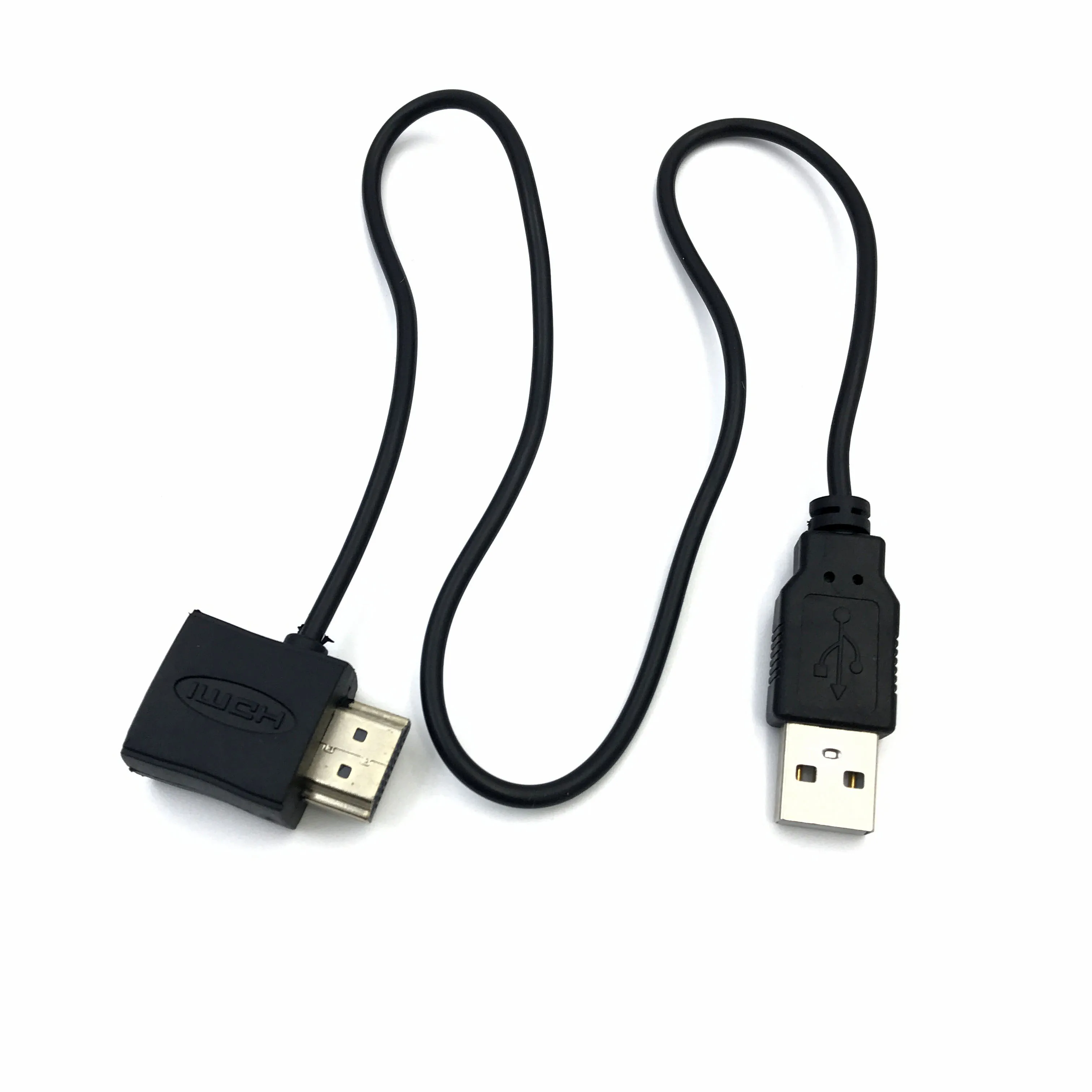 

Male To Female Adapter Converter Connector HDMI-compatible With 50cm USB 2.0 Charger Power Supply Cable