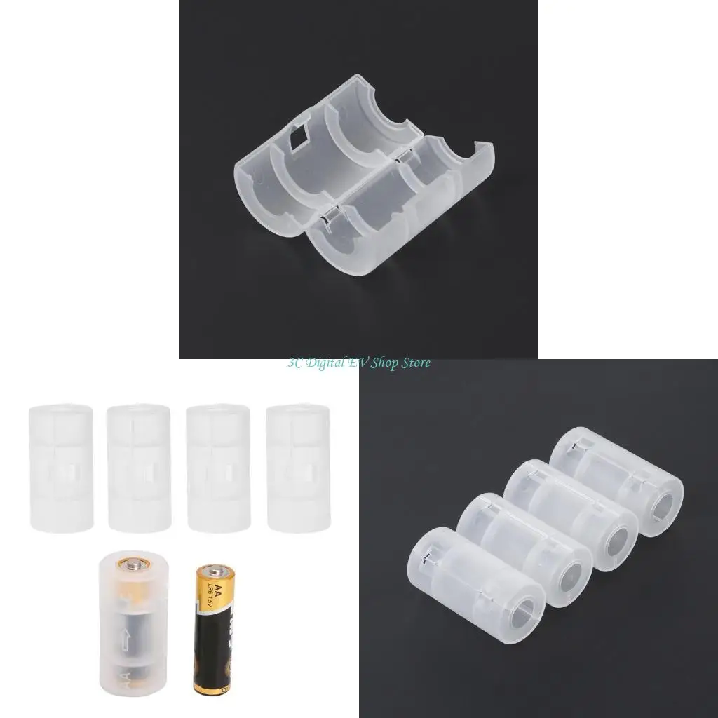

E74D полупрозрачный адаптер AA -размер Cell Adader Adapter для корпуса для Shel