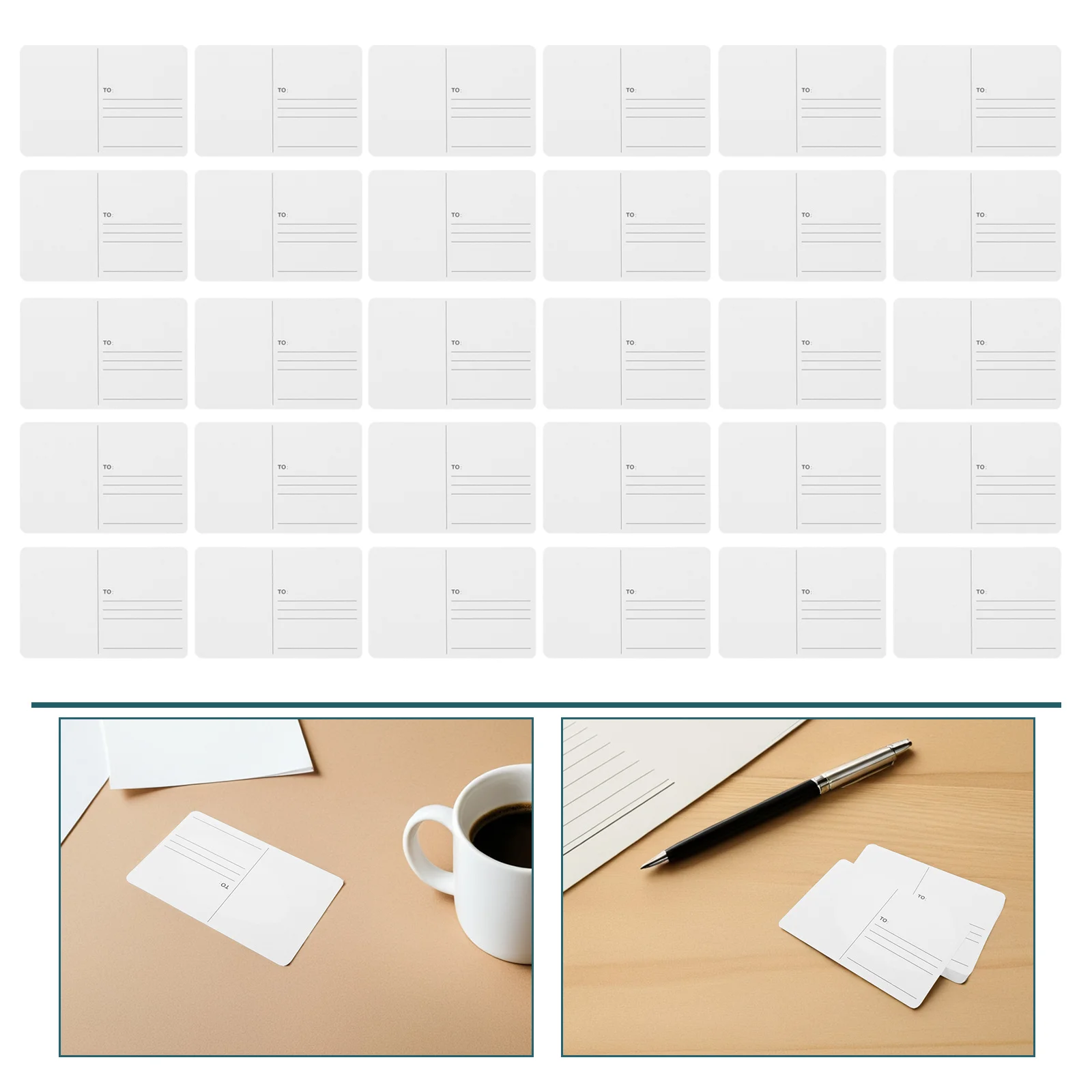 

30 Sheets Watercolor Postcards Blank 4x6 Inch Mailable Cardstock for DIY Holiday Greetings Invitations and Art Projects