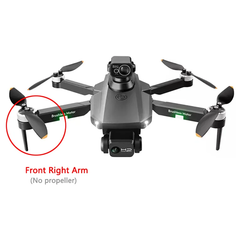 RG101 MAX/PRO GPS 드론 Wifi FPV 브러시리스 쿼드 콥터 전방 후방 좌/우 암 (엔진 프로펠러 블레이드 포함) ReplacementAccessory