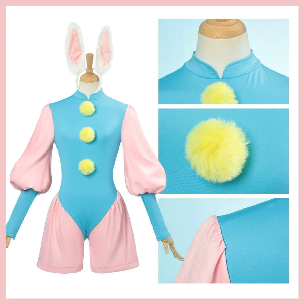 أنيمي كاردكابتور ساكورا كينوموتو ساكورا تأثيري حلي أرنب حللا موحدة شعر مستعار امرأة مثير لطيف هالوين عيد الميلاد البدلة #3