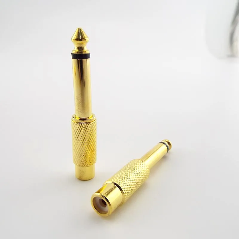 Golden Audio Adapter 6.35mm 1/4