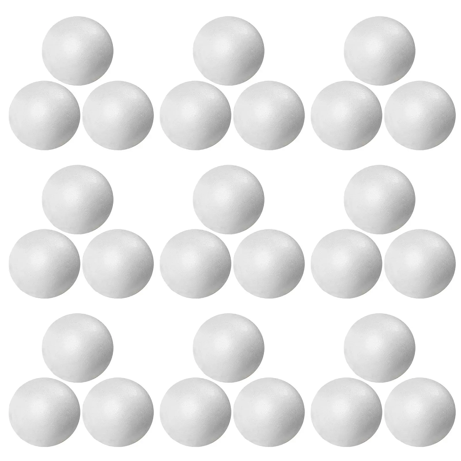 1500Pcs Craft Foam For Art Studio Supplies Christmas Craft Polystyrene Spheres Mini 15MM Smooth